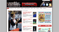Desktop Screenshot of intlgymnast.com